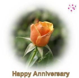 Anniversary greeting card