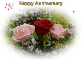 Anniversary greeting card