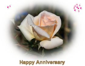 Anniversary greeting card