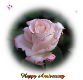 Anniversary greeting card