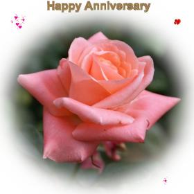 Anniversary greeting card