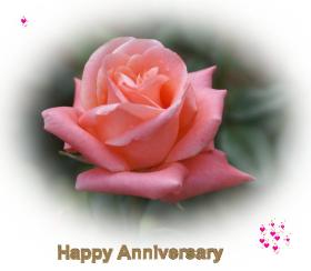 Anniversary greeting card