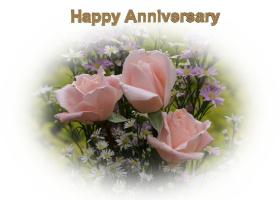 Anniversary greeting card