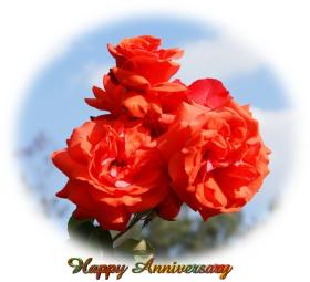 Anniversary greeting card