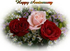 Anniversary greeting card