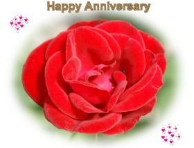 Anniversary greeting card