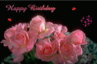 happy birthday - love cards for birthday with pink roses