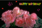 happy birthday love cards with pink roses for birthday