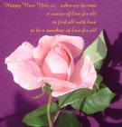 eCard Happy New Year is .. Love text card