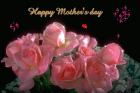 mother's day free love ecards with pink roses for mother day