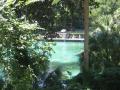 beautiful blue water scenery at Rainbow Springs