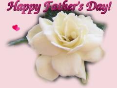 Fathers Day ecard - beautiful gardenia