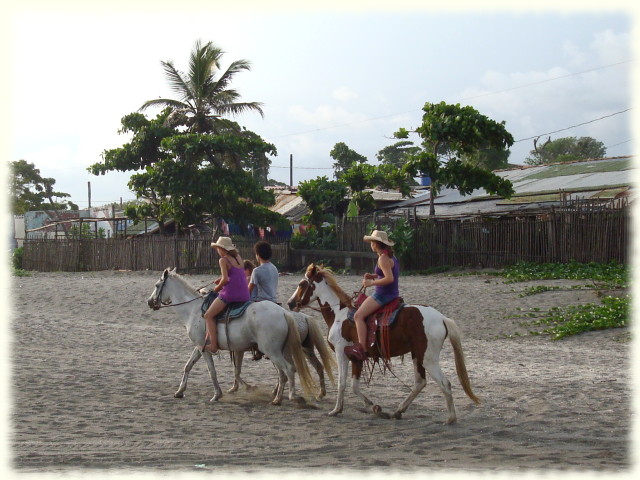 Horseriding at Las Peñitas