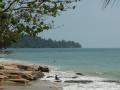 Beach scenery Cambodia