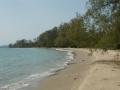 Beach scenery Cambodia