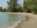 Beach scenery Cambodia