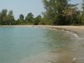 Beach scenery Cambodia