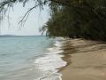 Beach scenery Cambodia