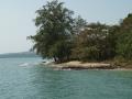 Beach scenery Cambodia