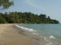 Beach scenery Cambodia