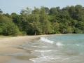 Beach scenery Cambodia