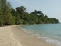 Beach scenery Cambodia