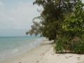 Beach scenery Cambodia