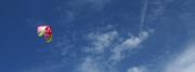 Deep blue sky with kite - Boracay island