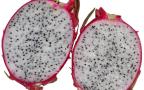 white dragon fruit cut open